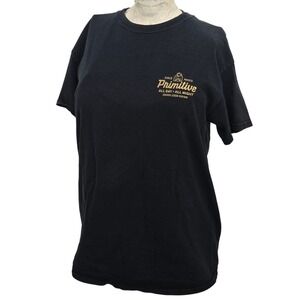 Primitive Skateboarding Shirt Medium Black Gold All Day All Night Graphic MMVIII